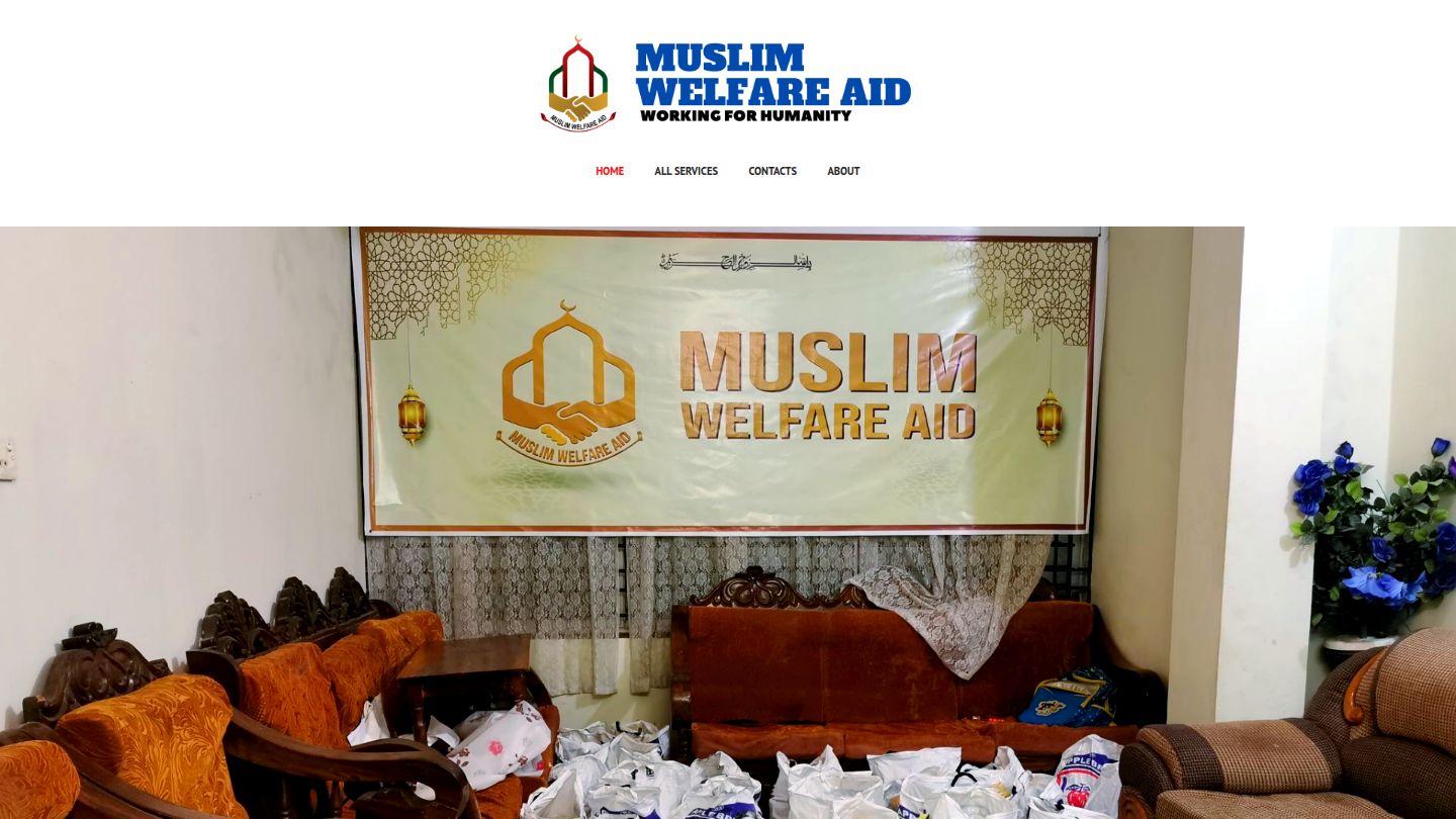 Volunteers working together on a community project